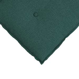 Polštář na záda Tmavě zelená 50 x 19 x 45 cm textil - obrázek 7