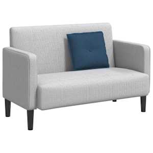 Polštář na záda Modrá 50 x 19 x 45 cm textil - obrázek 3