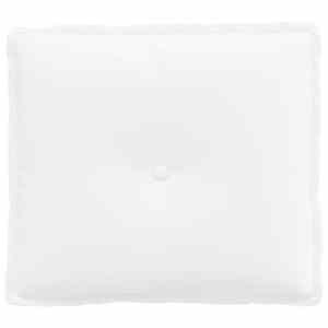 Polštář na záda Bílá 50 x 19 x 45 cm textil - obrázek 5