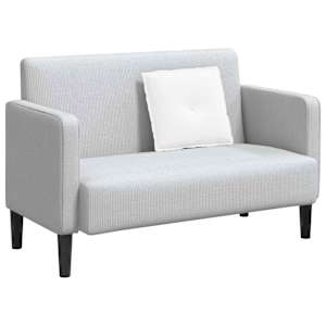 Polštář na záda Bílá 50 x 19 x 45 cm textil - obrázek 3