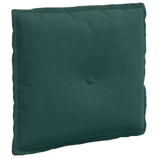 vidaXL Seljatugi padi Tumeroheline 50 x 45 cm Korter kangas