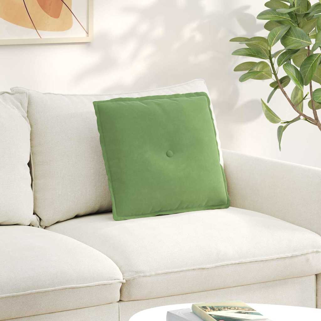 Casă & grădină - Perna pentru spate Verde deschis 50 x 45 cm
