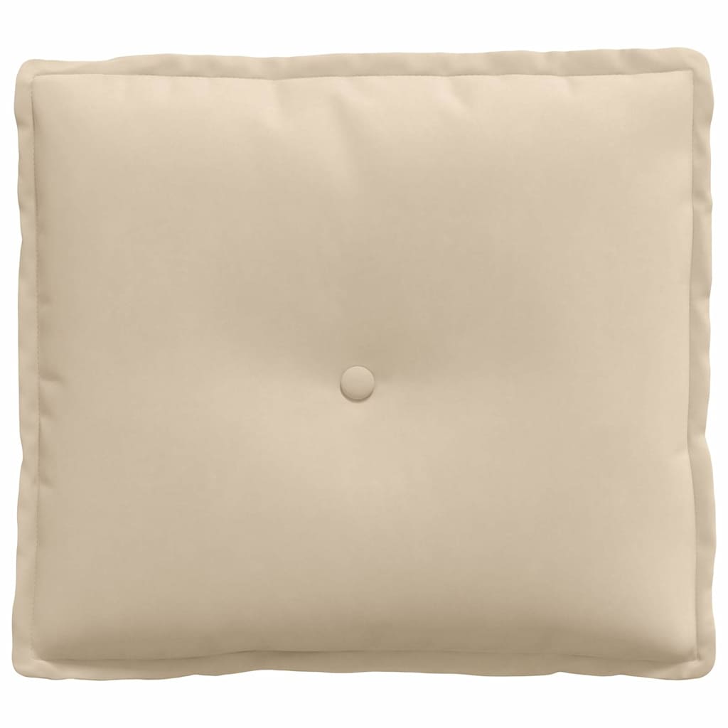 Rugkussen Crème 50 x 45 cm Microvezel Stof image 5
