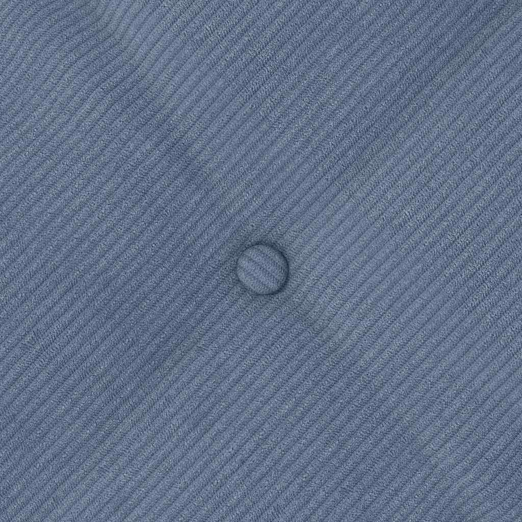 Rugkussen Blauw 50 x 45 cm Cordstof image 8