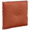 vidaXL Seljatugi padi Punane oranž 50 x 45 cm Korter kangas