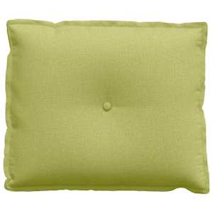 Polštář na záda Světlá zelená 60 x 19 x 50 cm textil - obrázek 5