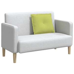 Polštář na záda Světlá zelená 60 x 19 x 50 cm textil - obrázek 3