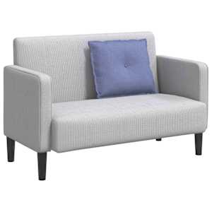 Polštář na záda Modrá džínovina 60 x 19 x 50 cm textil - obrázek 3