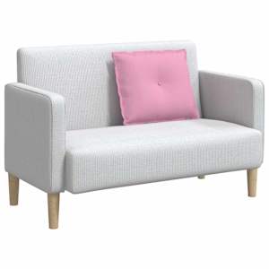 Polštář na záda Růžová 60 x 19 x 50 cm textil - obrázek 3