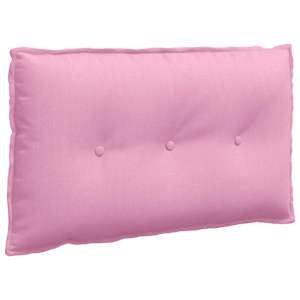 Polštář na záda Růžová 80 x 19 x 50 cm textil - obrázek 2