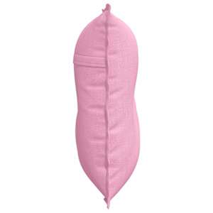 Polštář na záda Růžová 80 x 19 x 50 cm textil - obrázek 6