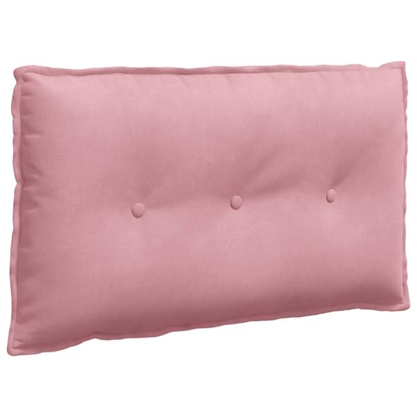 vidaXL Seljatugi padi Roosa 80 x 50 cm Korter kangas