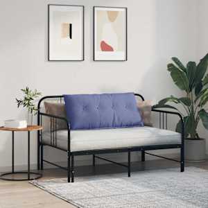 Polštář na záda Modrá džínovina 100 x 19 x 50 cm textil - obrázek 4