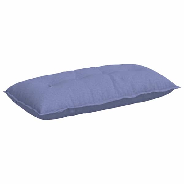 vidaXL Seljatugi padi Jeans sinine 100 x 19 x 50 cm kangas