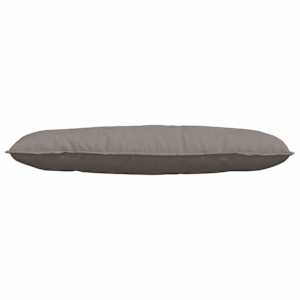 Polštář na záda Taupe 120 x 19 x 50 cm textil - obrázek 5