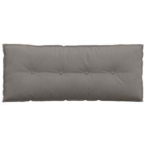 Polštář na záda Taupe 120 x 19 x 50 cm textil - obrázek 6