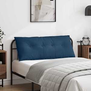Polštář na záda Modrá 120 x 19 x 50 cm textil - obrázek 1