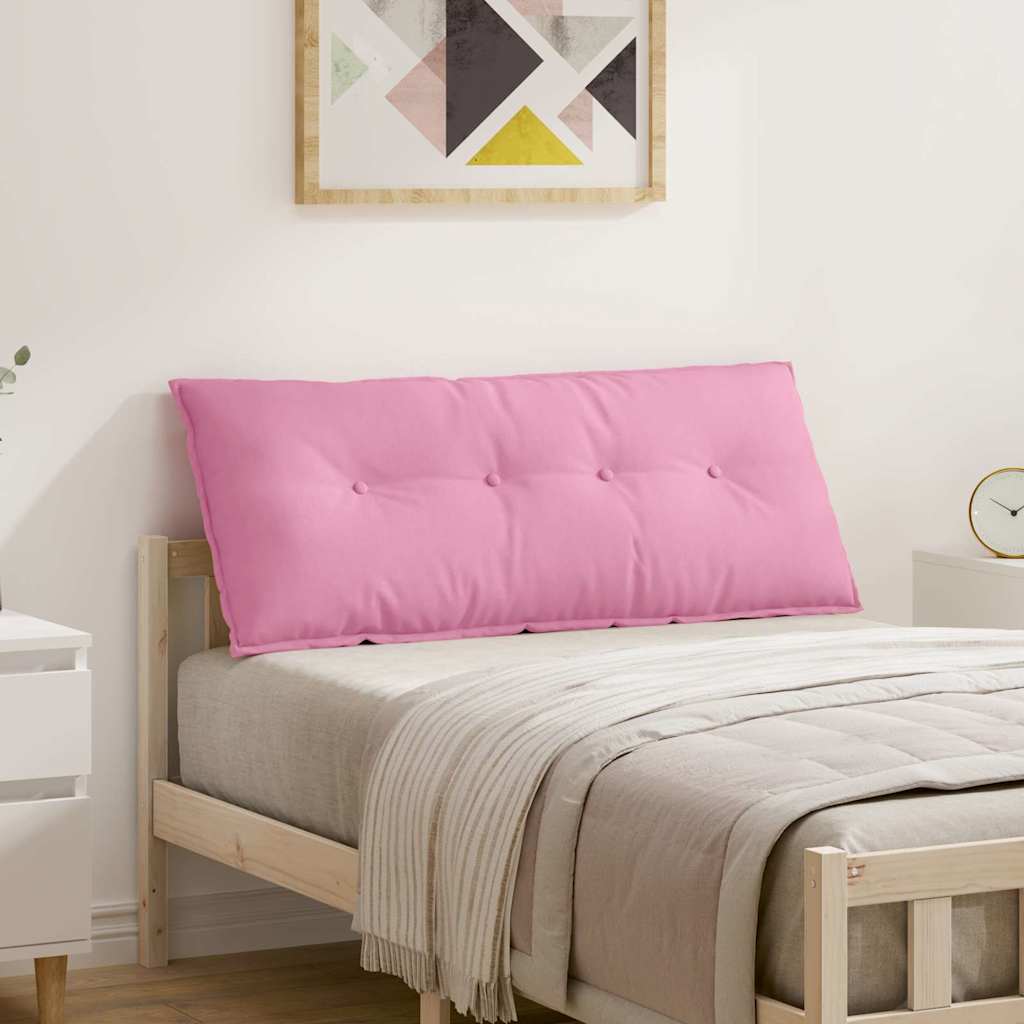 Casă & grădină - Perna pentru spate Roz 120 x 19 x 50 cm țesătură