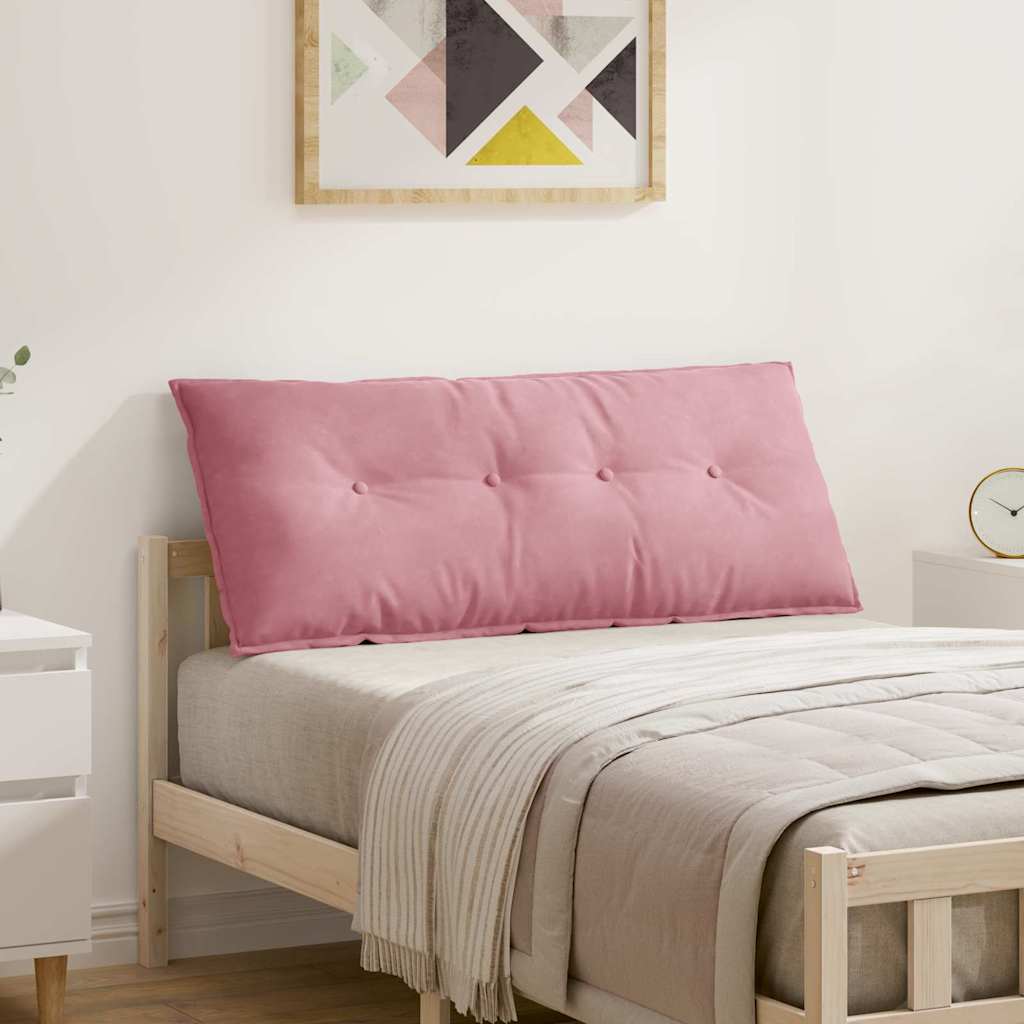 Casă & grădină - Perna pentru spate Roz 120 x 50 cm Țesătură din corduroy