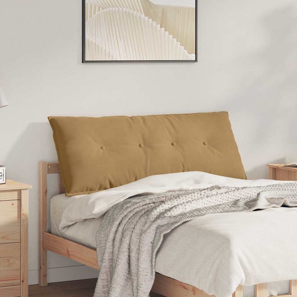 Casă & grădină - Perna pentru spate Maro 120 x 50 cm Țesătură din corduroy