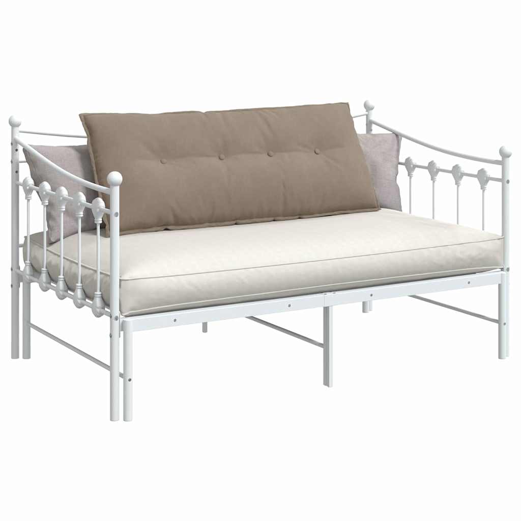 Rugkussen Taupe 120 x 50 cm Microvezel Stof image 3