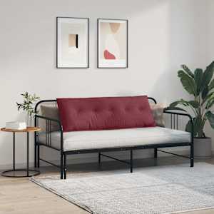 Polštář na záda Víno Červené 140 x 19 x 50 cm textil - obrázek 4
