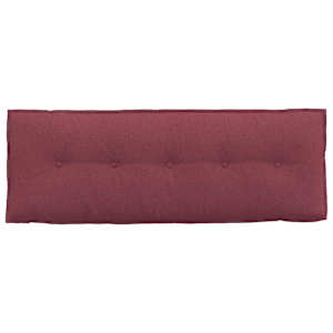 Polštář na záda Víno Červené 140 x 19 x 50 cm textil - obrázek 6