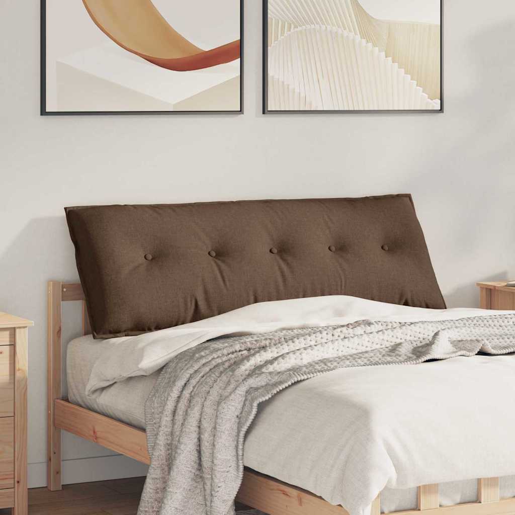 Casă & grădină - Perna pentru spate Maro 140 x 19 x 50 cm țesătură