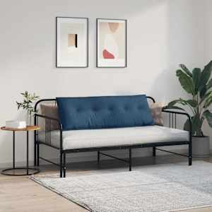 Polštář na záda Modrá 140 x 19 x 50 cm textil - obrázek 4