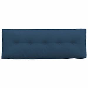 Polštář na záda Modrá 140 x 19 x 50 cm textil - obrázek 6
