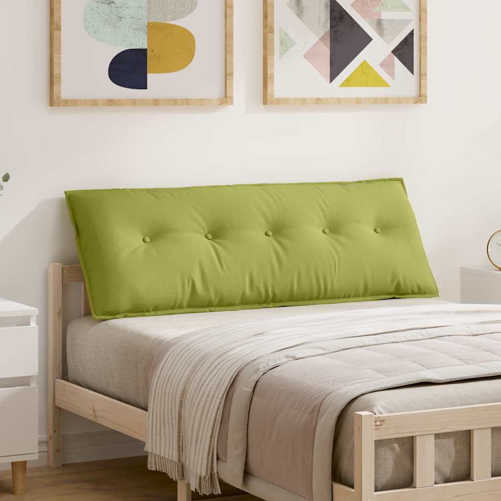 Casă & grădină - Perna pentru spate Verde deschis 140 x 19 x 50 cm țesătură