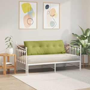 Polštář na záda Světlá zelená 140 x 19 x 50 cm textil - obrázek 4