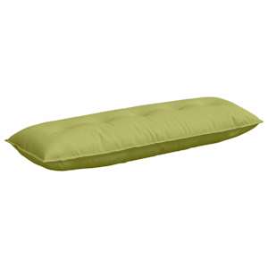 Polštář na záda Světlá zelená 140 x 19 x 50 cm textil - obrázek 2