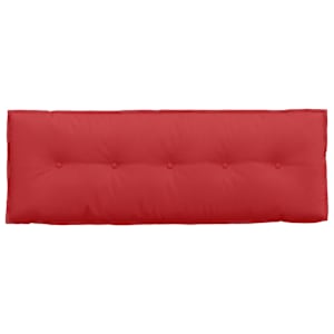 Polštář na záda Červená 140 x 19 x 50 cm textil - obrázek 6