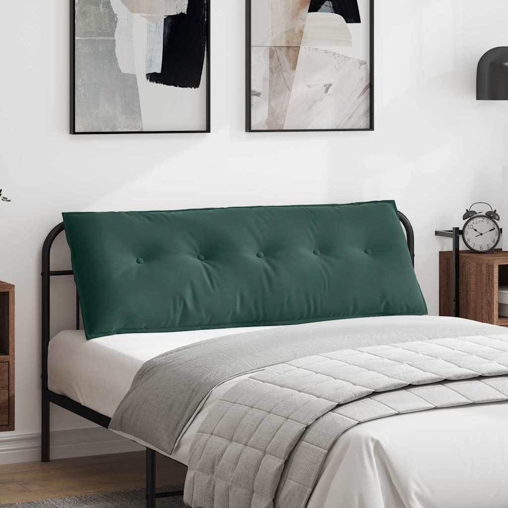 Casă & grădină - Perna pentru spate Verde închis 140 x 50 cm