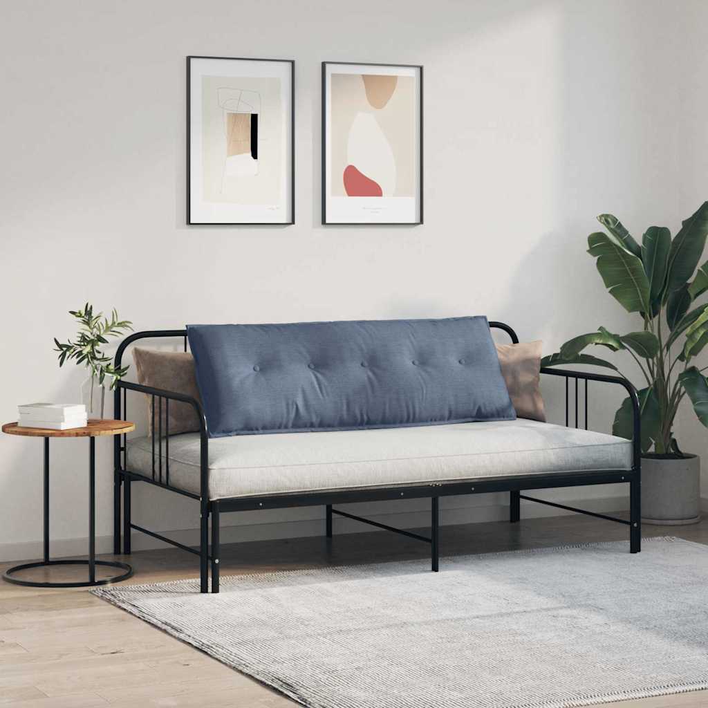 Rugkussen Blauw 140 x 50 cm Cordstof image 4