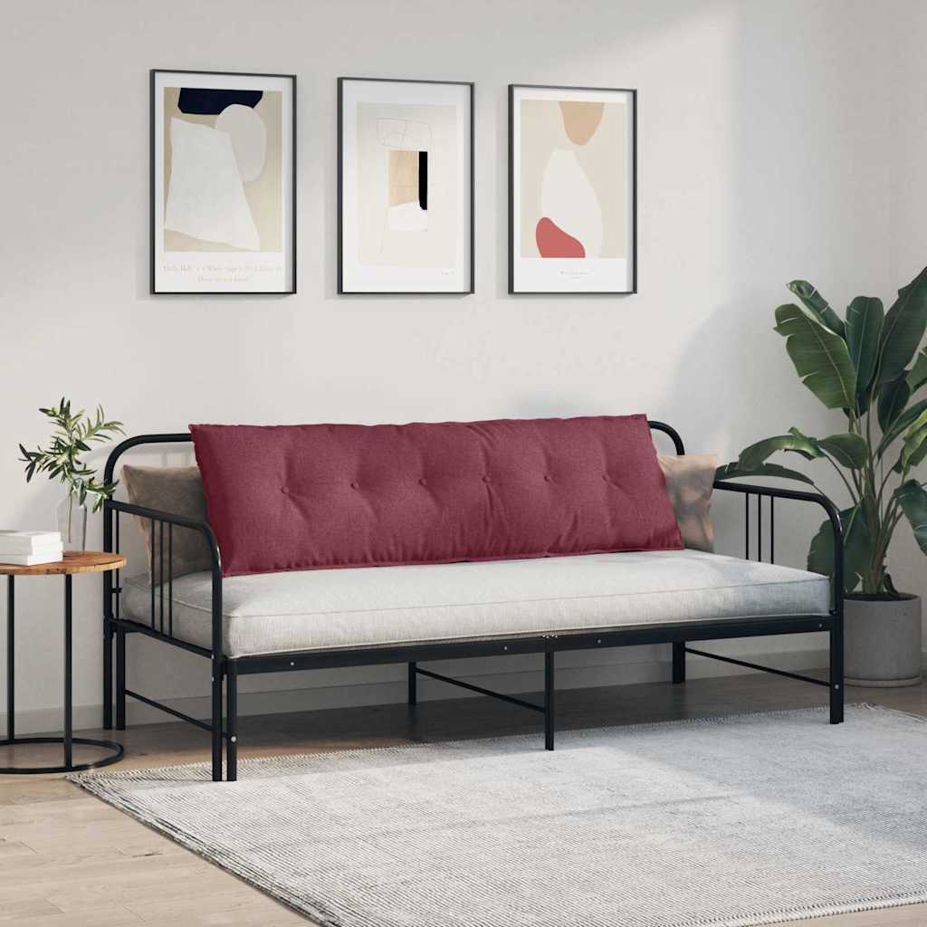 Rugkussen Wijnrood 160 x 19 x 50 cm Stof image 4