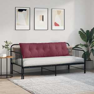 Polštář na záda Víno Červené 160 x 19 x 50 cm textil - obrázek 4