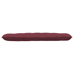 Polštář na záda Víno Červené 160 x 19 x 50 cm textil - obrázek 5