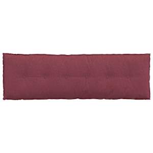 Polštář na záda Víno Červené 160 x 19 x 50 cm textil - obrázek 6