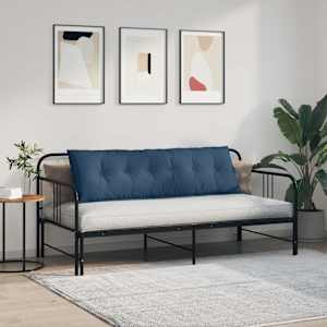 Polštář na záda Modrá 160 x 19 x 50 cm textil - obrázek 4