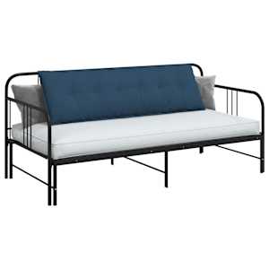 Polštář na záda Modrá 160 x 19 x 50 cm textil - obrázek 3