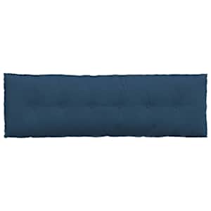 Polštář na záda Modrá 160 x 19 x 50 cm textil - obrázek 6