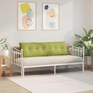 Polštář na záda Světlá zelená 160 x 19 x 50 cm textil - obrázek 4