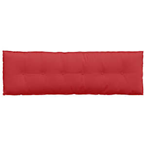 Polštář na záda Červená 160 x 19 x 50 cm textil - obrázek 6