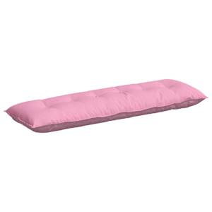 Polštář na záda Růžová 160 x 19 x 50 cm textil - obrázek 2