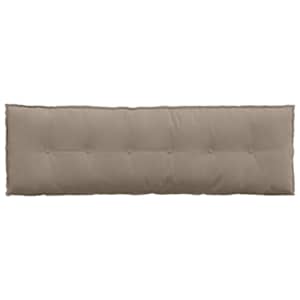 Polštář na záda Taupe 160 x 50 cm Mikrovlákno - obrázek 6
