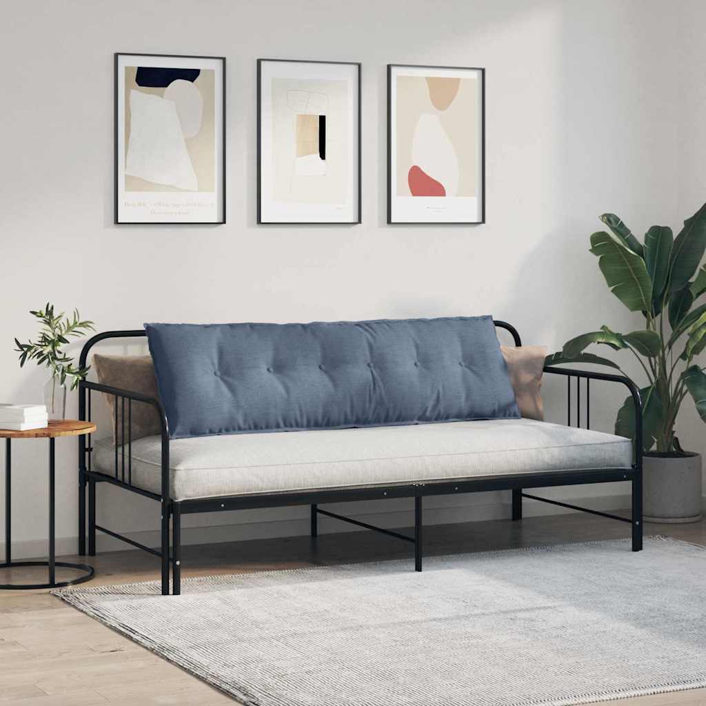 Rugkussen Blauw 160 x 50 cm Cordstof image 4