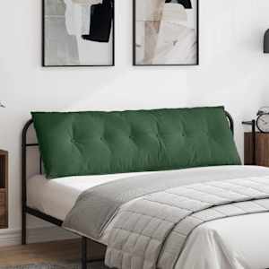 Poglavni vzglavnik Jungle Zelena 160 x 50 cm Žametna tkanina