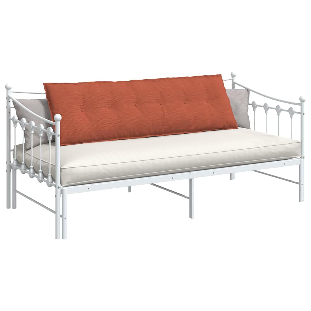 Rugkussen Rood-oranje 160 x 50 cm Cordstof image 3